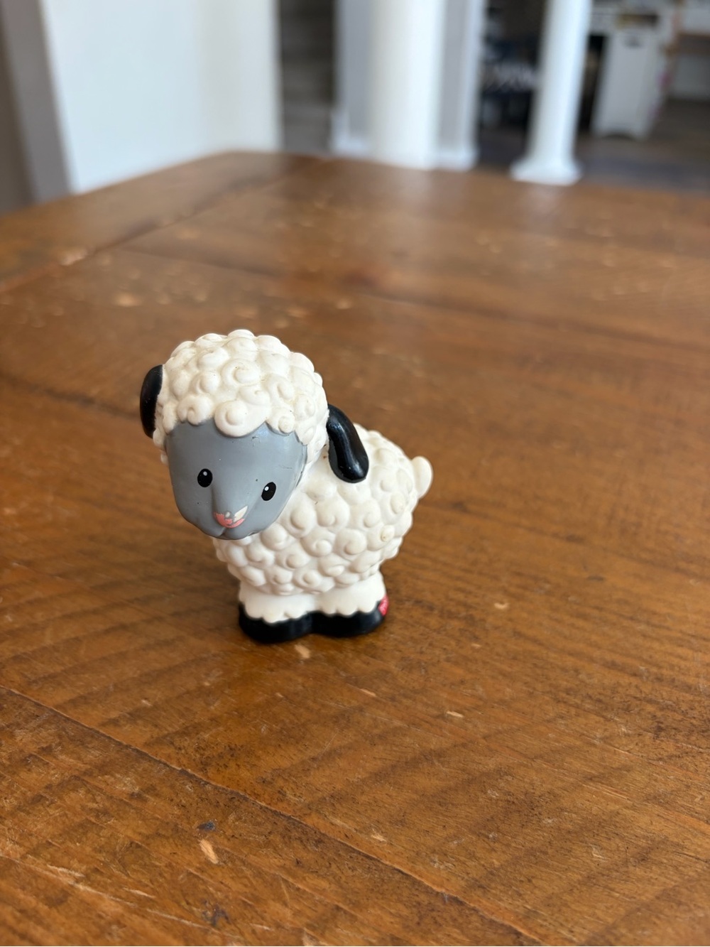 Fisher Price Little People white sheep as is